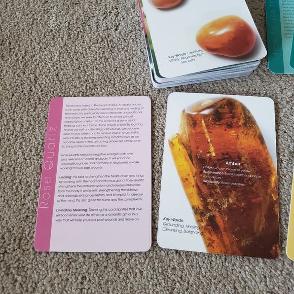 The Crystal Deck by Amanda Samson oracle cards mind & body - Picture 4 of 8
